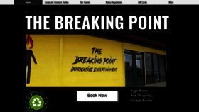 What Thebreakingpointtucson.com website looked like in 2020 (4 years ago)