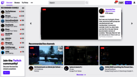What Twitch.tv website looked like in 2020 (4 years ago)