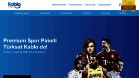What Turksatkablo.com.tr website looked like in 2020 (4 years ago)