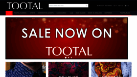 What Tootal.co.uk website looked like in 2020 (4 years ago)