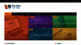 What Tinhocsoctrang.com website looked like in 2020 (4 years ago)