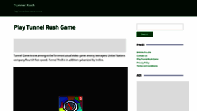 What Tunnelrush.org website looked like in 2020 (4 years ago)