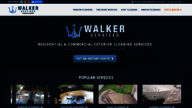 What Thewalkerservices.com website looked like in 2020 (4 years ago)