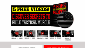 What Tacticalworkouts.com website looked like in 2020 (4 years ago)