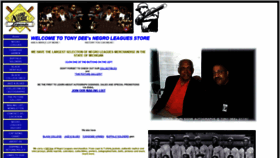 What Tonydees.com website looked like in 2020 (4 years ago)