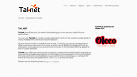 What Tal.net website looked like in 2020 (4 years ago)
