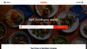 What Trycaviar.com website looked like in 2020 (4 years ago)