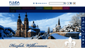 What Tourismus-fulda.de website looked like in 2020 (4 years ago)
