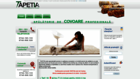 What Tapetia.ro website looked like in 2020 (4 years ago)
