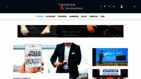 What Tintoreriaylavanderia.com website looked like in 2020 (4 years ago)