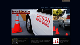 What Townandcountrydrivingschool.com website looked like in 2020 (4 years ago)