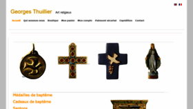 What Thuillier-art-religieux.com website looked like in 2020 (4 years ago)