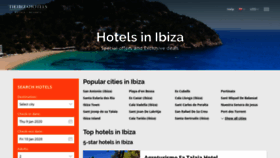 What Theibizahotels.com website looked like in 2020 (4 years ago)