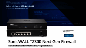 What Tz300-firewall.com website looked like in 2020 (4 years ago)
