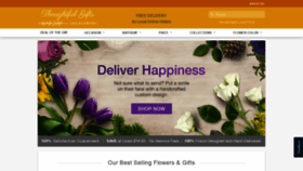 What Thoughtfulgiftsandflowers.com website looked like in 2020 (4 years ago)