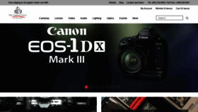 What Thecamerastore.com website looked like in 2020 (4 years ago)