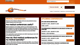 What Theconferencewebsite.com website looked like in 2020 (4 years ago)