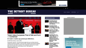 What Thedetroitbureau.com website looked like in 2020 (4 years ago)