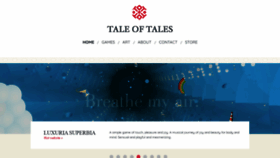 What Tale-of-tales.com website looked like in 2020 (4 years ago)
