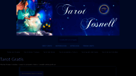 What Tarot-josnell.com website looked like in 2020 (4 years ago)