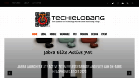 What Techielobang.com website looked like in 2020 (4 years ago)