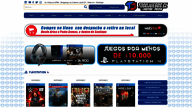 What Todojuegos.cl website looked like in 2020 (4 years ago)