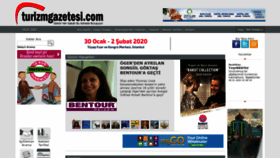What Turizmgazetesi.com website looked like in 2020 (4 years ago)