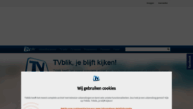 What Tvblik.nl website looked like in 2020 (4 years ago)