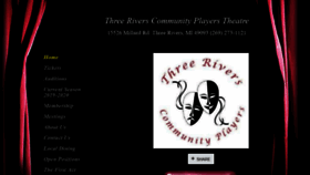 What Trcommunityplayers.org website looked like in 2020 (4 years ago)