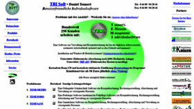 What Tbisoft.de website looked like in 2020 (4 years ago)