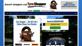 What Tyre-shopper.co.uk website looked like in 2020 (4 years ago)