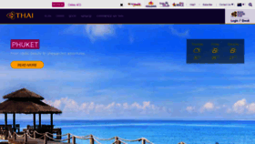 What Thaiairways.co.nz website looked like in 2020 (4 years ago)