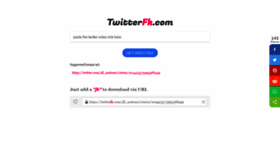 What Twitterfk.com website looked like in 2020 (4 years ago)