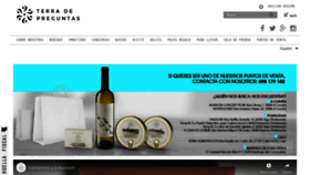 What Terradepreguntas.com website looked like in 2020 (4 years ago)