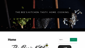 What Thebeeskitchen.com website looked like in 2020 (4 years ago)