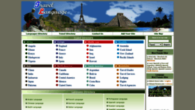 What Travel-language.com website looked like in 2020 (4 years ago)