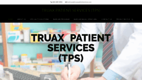 What Tps-rx.com website looked like in 2020 (4 years ago)