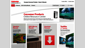 What Toshiba-om.net website looked like in 2020 (4 years ago)