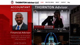 What Thorntonoffice.com website looked like in 2020 (4 years ago)