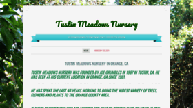 What Thetustinmeadowsnursery.com website looked like in 2020 (4 years ago)