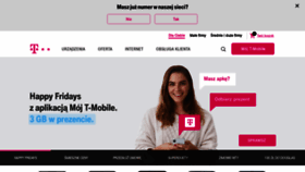 What T-mobile.pl website looked like in 2020 (4 years ago)
