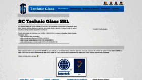 What Technicglass.ro website looked like in 2020 (4 years ago)