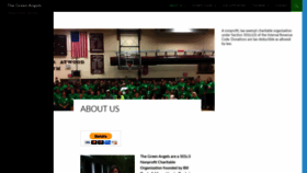 What The-green-angels.com website looked like in 2020 (4 years ago)