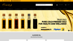 What Trueoils.co.in website looked like in 2020 (4 years ago)