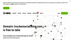 What Truckersocial.com website looked like in 2020 (4 years ago)