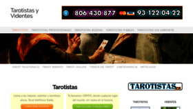 What Tarotistas.es website looked like in 2020 (4 years ago)