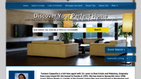 What Toniannsells.com website looked like in 2020 (6 years ago)