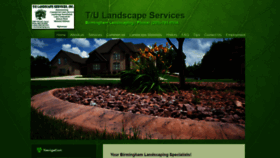 What Tulandscaping.com website looked like in 2020 (4 years ago)