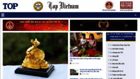 What Topvietnam.vn website looked like in 2020 (4 years ago)