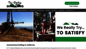 What Trivalleydrilling.com website looked like in 2020 (4 years ago)